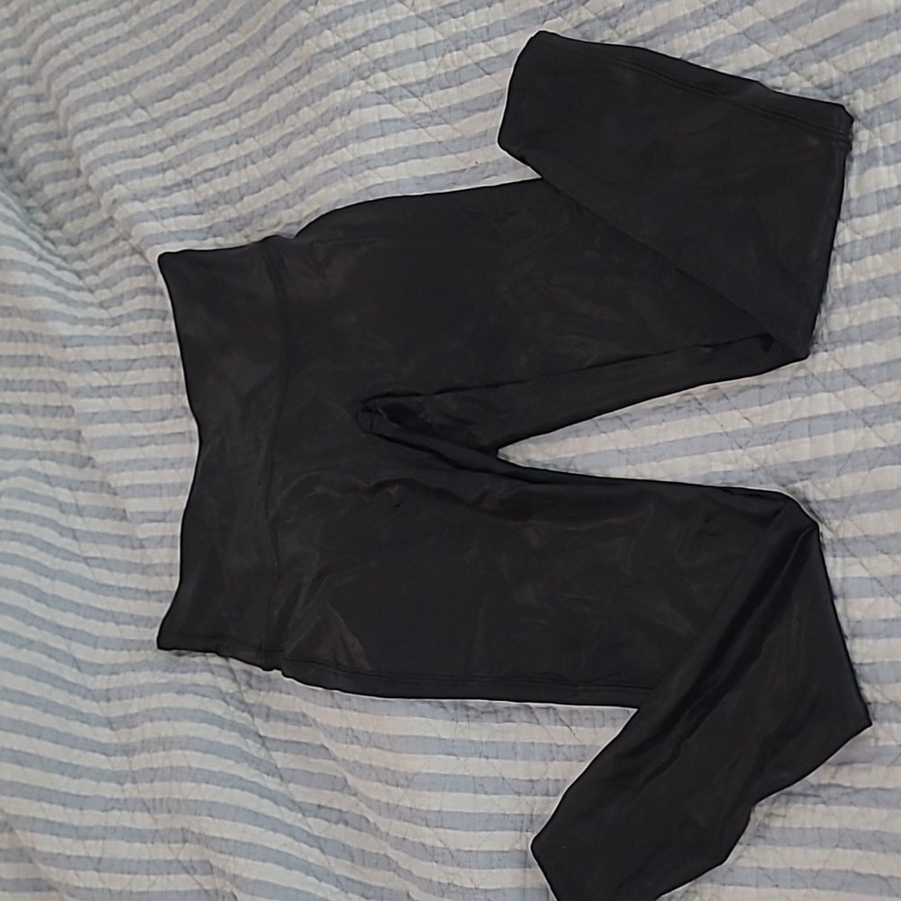 Spanx skinny faux leather leggings